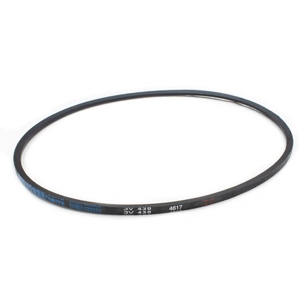 D&D 3V430 Wedge V-Belt, 43 in Outside Length, 3/8 in Top Width, 5/16 in Thickness, 1 Ribs 3V430